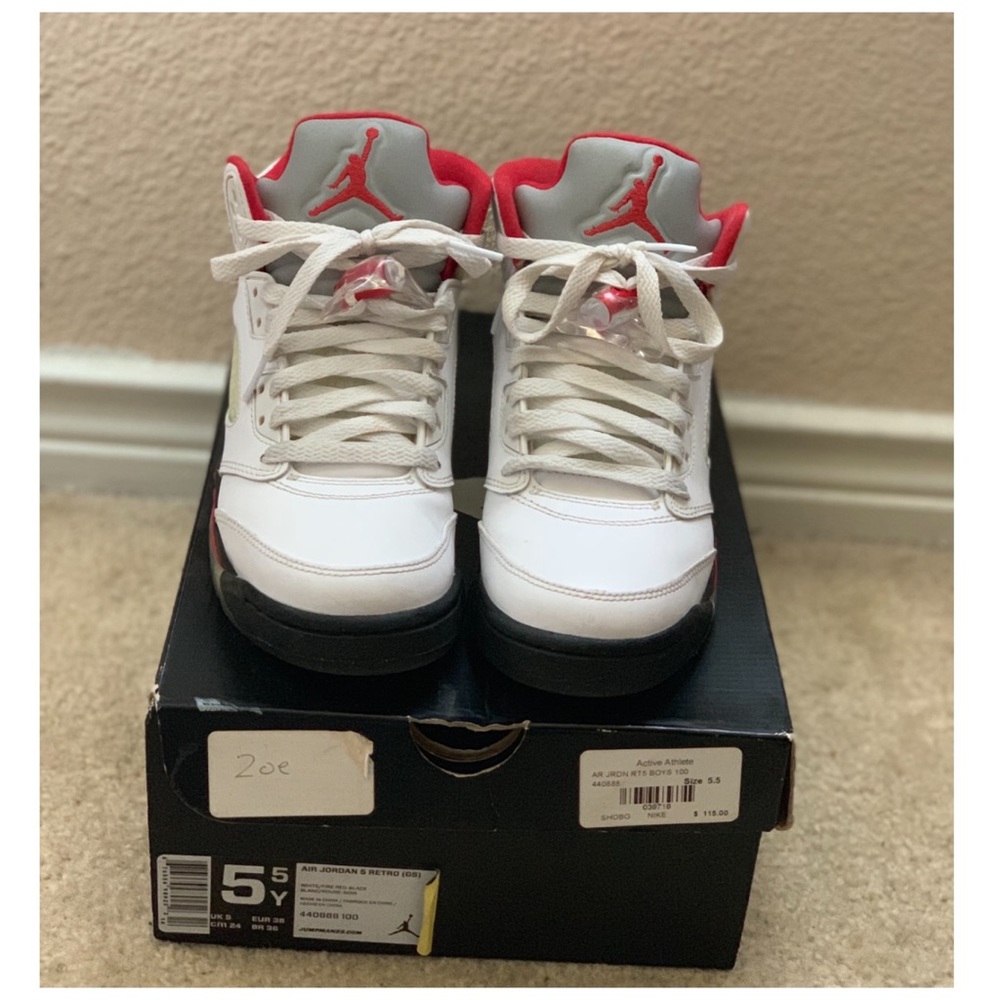 Jordan 5 “Fire Red” 2013